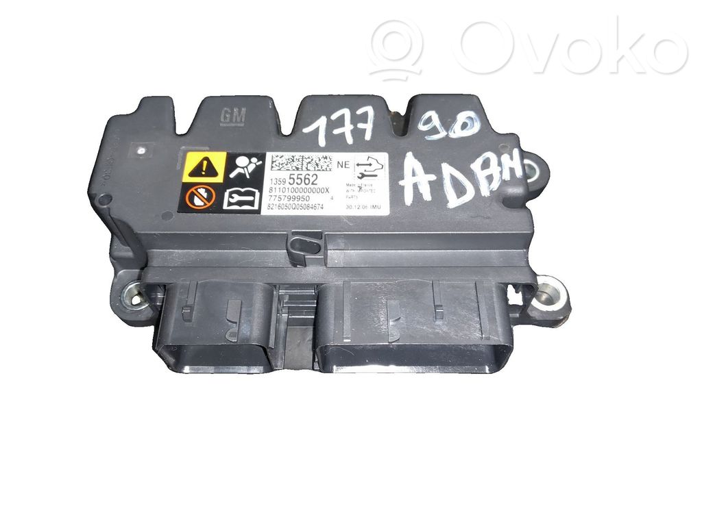Airbag control unit/module   13595562,17790,38727644,VDMS19