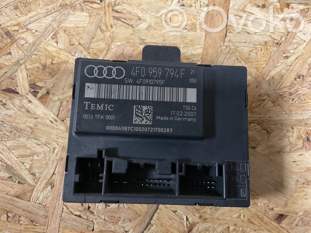 Unidad de control/módulo de la puerta   4F0959794F,4F0910795F,0033TFK0001