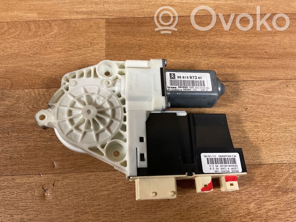 Citroen C5 Silnik regulatora szyby drzwi przednich 