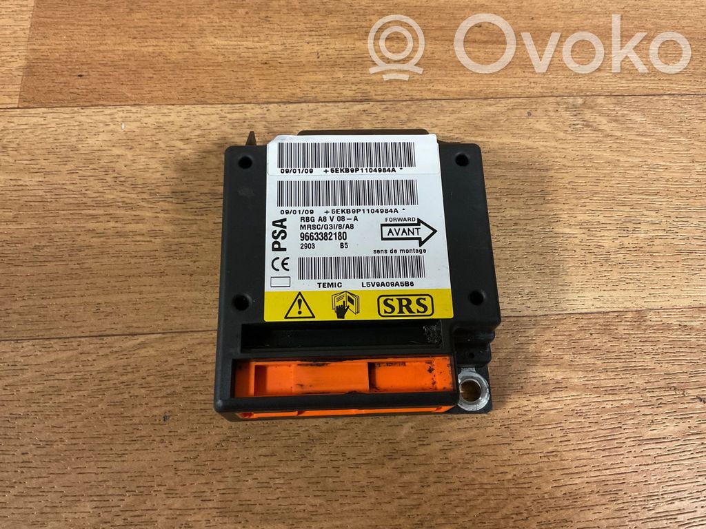 Citroen C3 Airbag control unit/module 