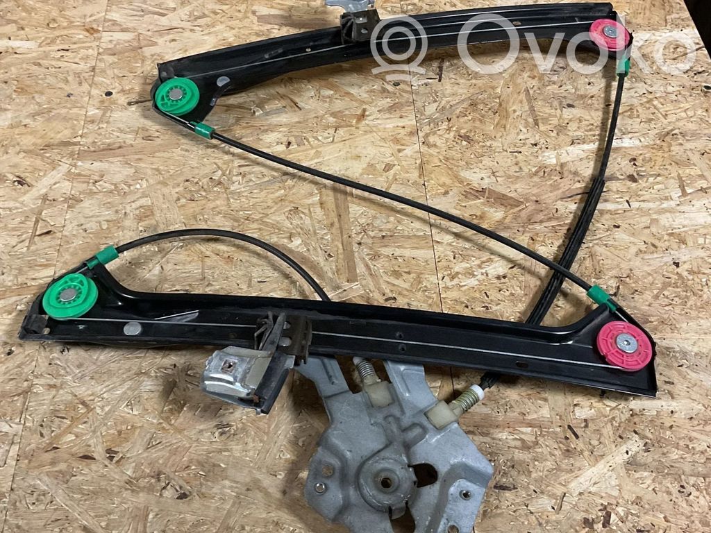 Saab 9-3 Ver2 Mechanizm podnoszenia szyby przedniej bez silnika 