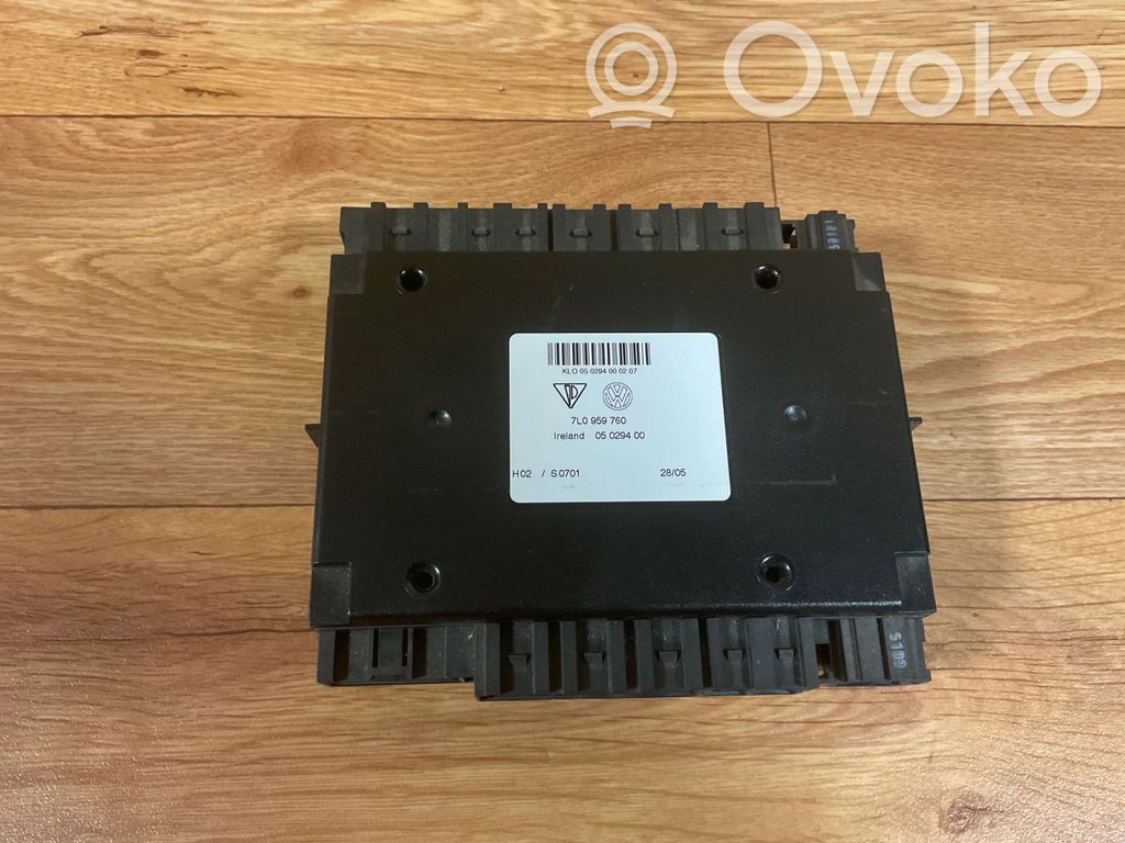 Module de commande de siège   7L0959760,05029400,05029400027