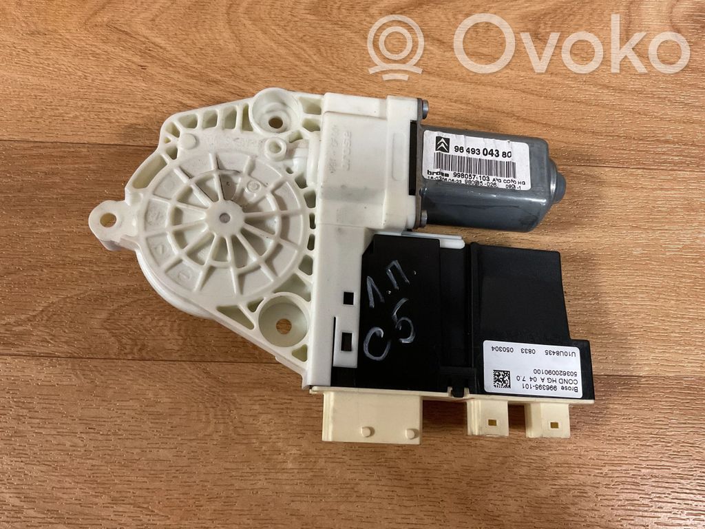 Citroen C5 Front door window regulator motor 