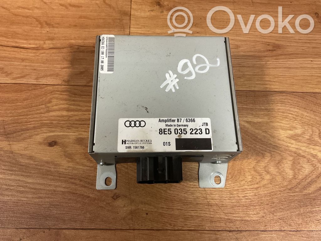 Audi A4 S4 B7 8E 8H Amplificator sunet 