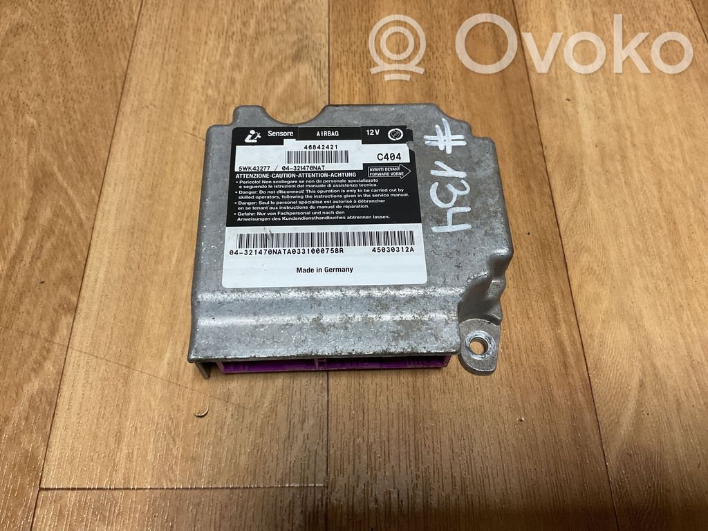 Alfa Romeo 147 Airbag control unit/module 