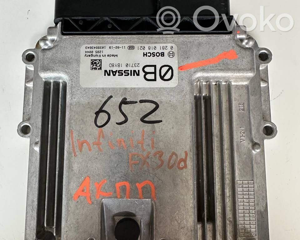Engine control unit/module ECU   0281018021,237101BY8D
