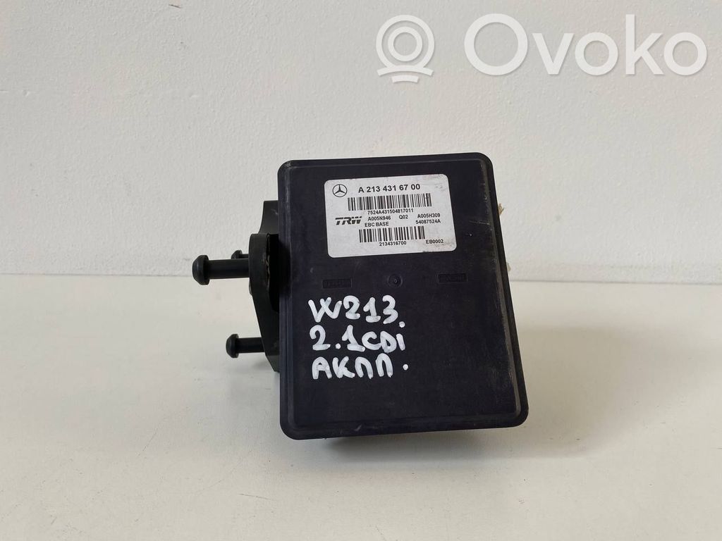 Mercedes-Benz E W213 ABS vadības bloks 