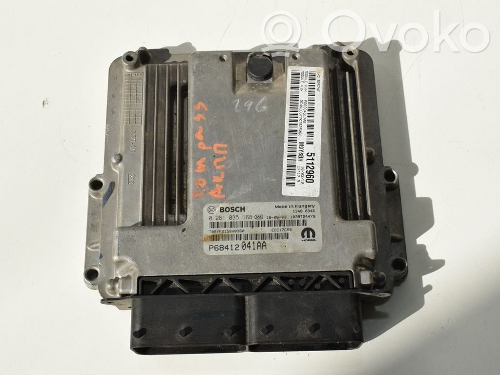 Jeep Compass Engine control unit/module ECU 