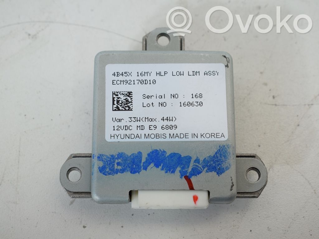 Unité de commande / module Xénon   ECM92170D10