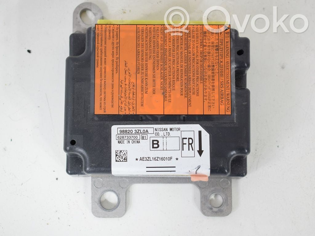 Nissan Pulsar Module de contrôle airbag 