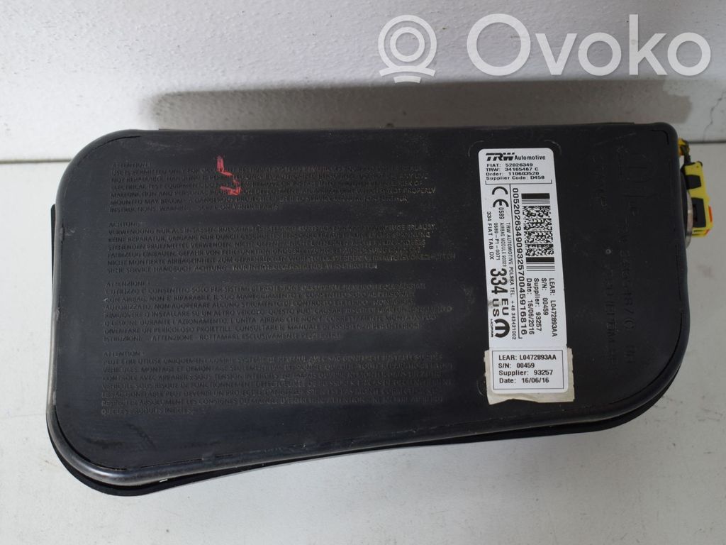 Fiat 500X Poduszka powietrzna Airbag fotela 