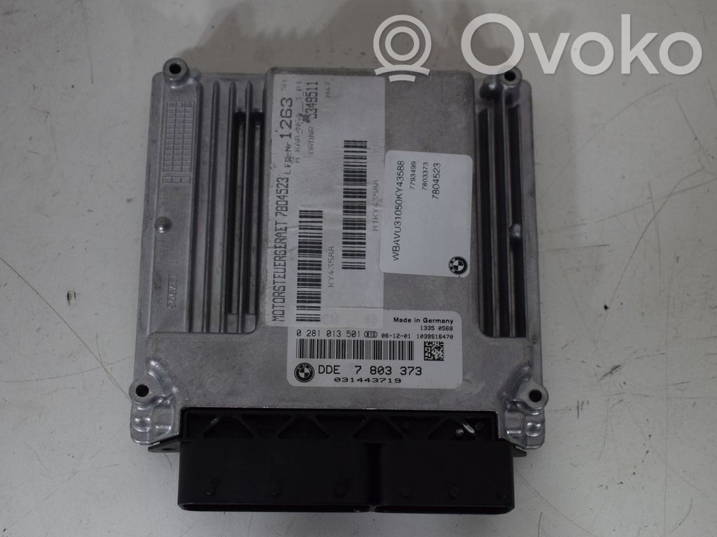 Engine control unit/module ECU   7803373,0281013501