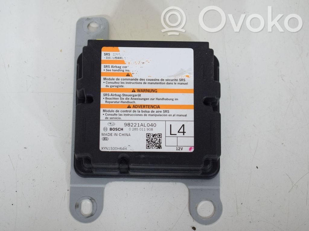 Subaru Outback (BS) Module de contrôle airbag 