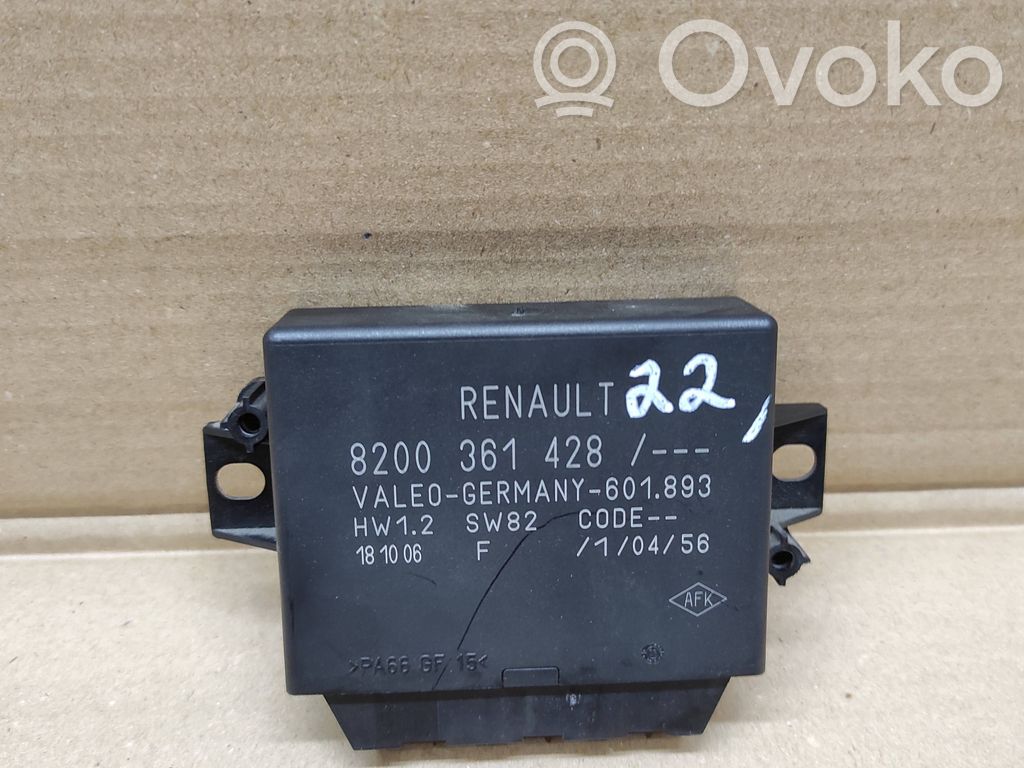 Renault Espace -  Grand espace IV Pysäköintitutkan (PCD) ohjainlaite/moduuli 