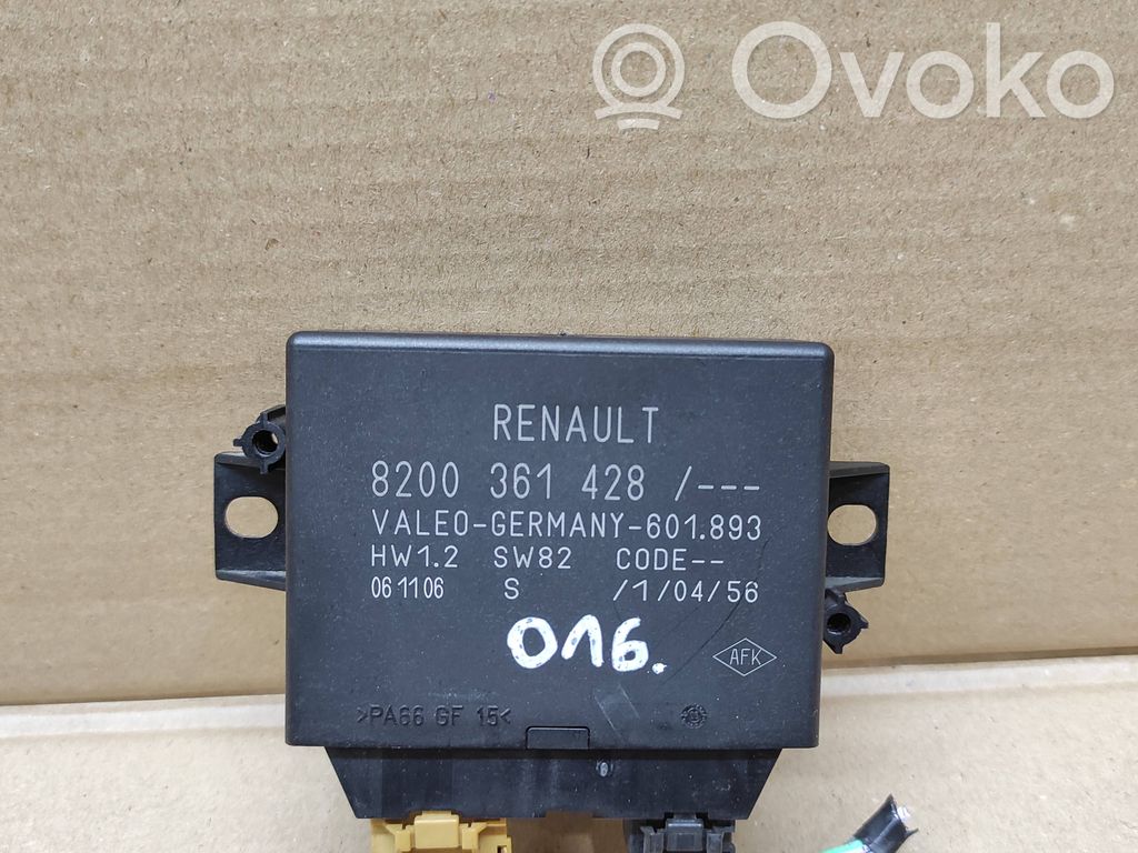 Renault Espace IV Pysäköintitutkan (PCD) ohjainlaite/moduuli 