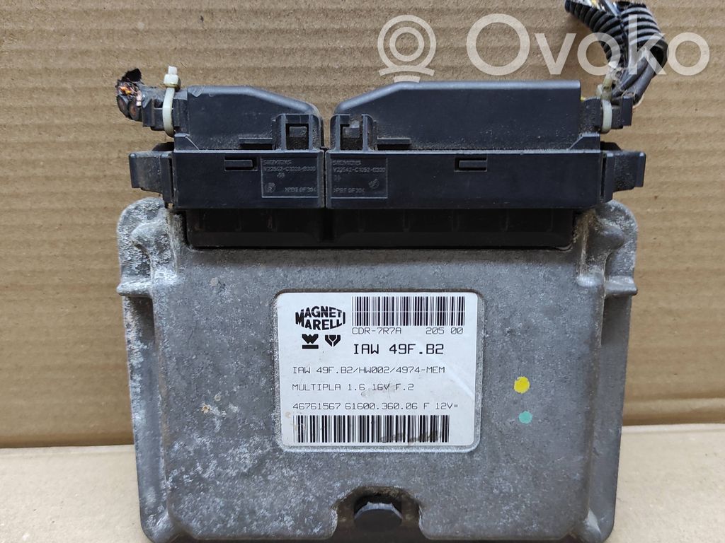 Engine control unit/module   46761567,CDR7R7A,6160036006