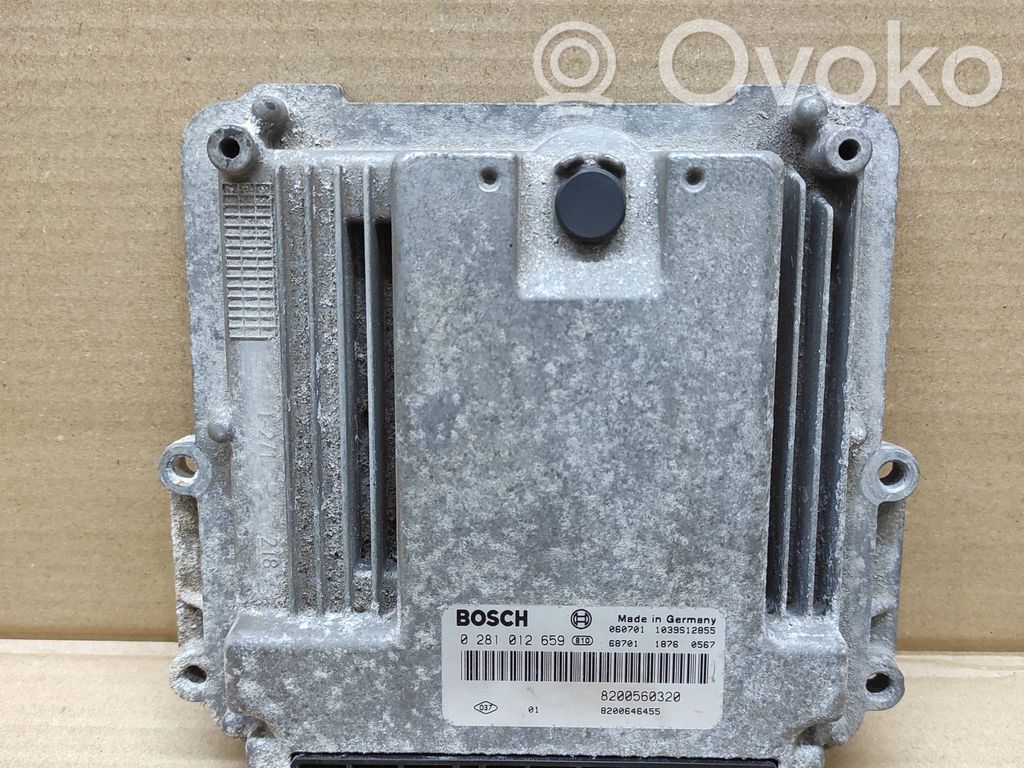 Engine control unit/module   0281012659,8200560320,8200646455