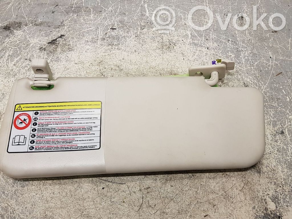 Ford Ka Sun visor 