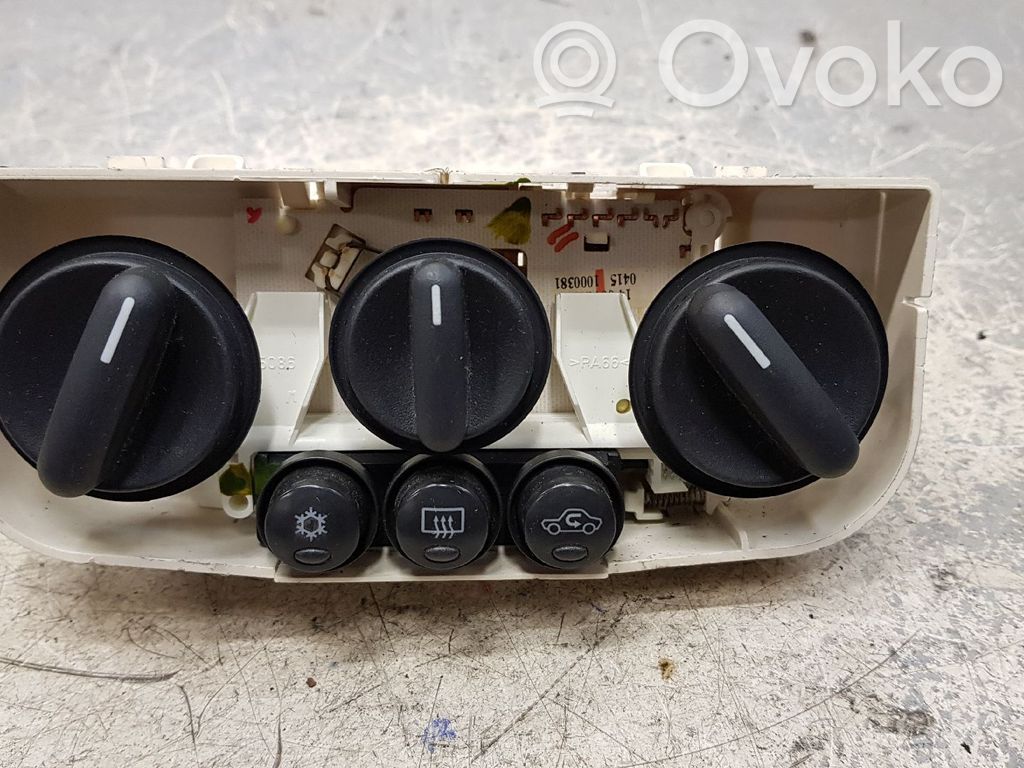Opel Corsa C Climate control unit 