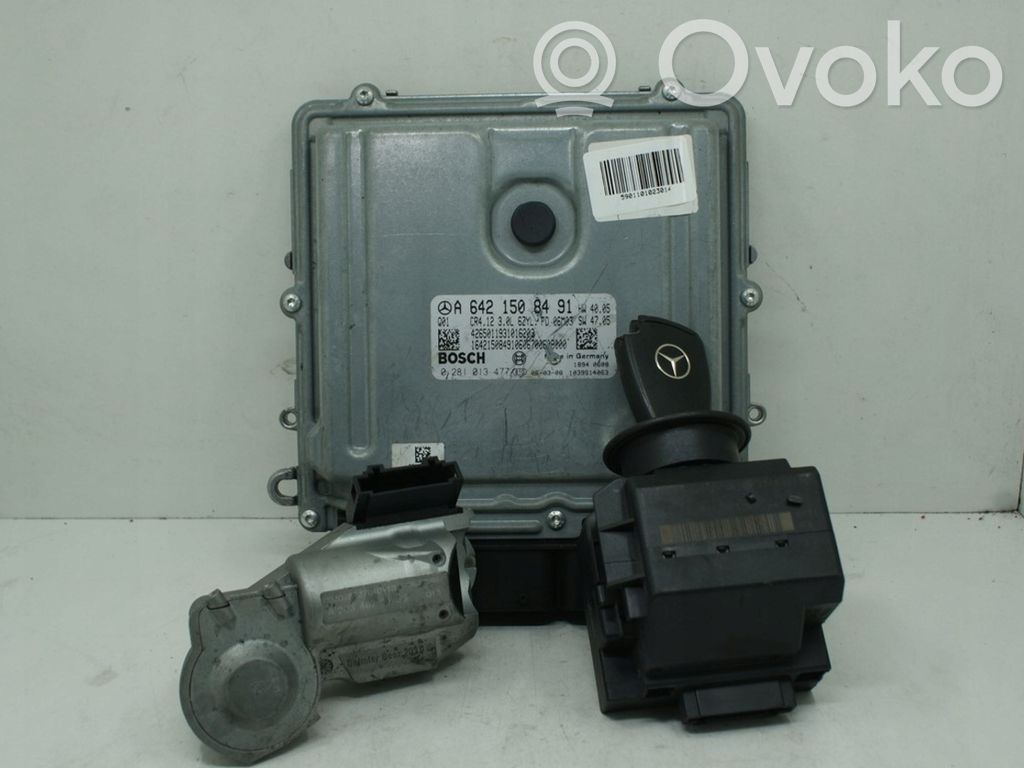 Mercedes-Benz E W211 Engine ECU kit and lock set 