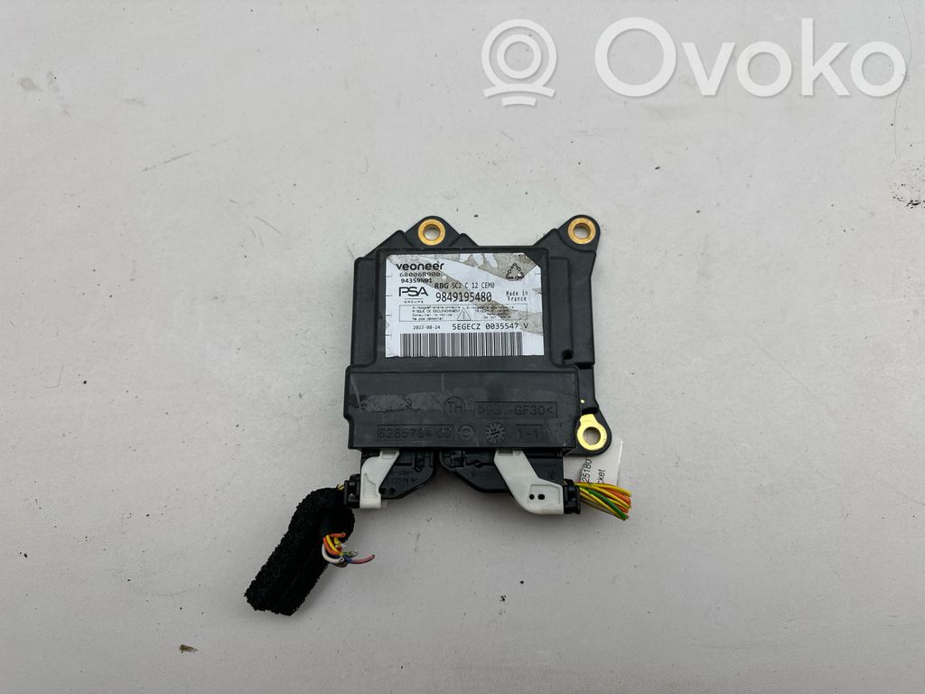 Citroen C4 III e-C4 Airbag control unit/module 