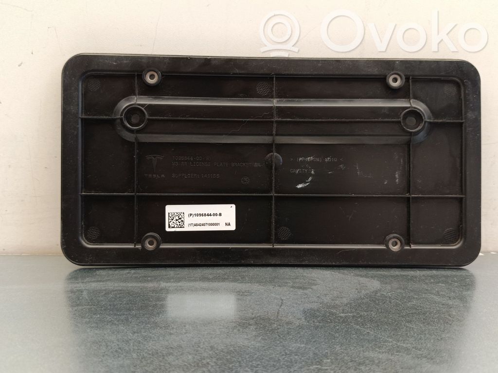 Tesla Model Y Support de plaque d'immatriculation 