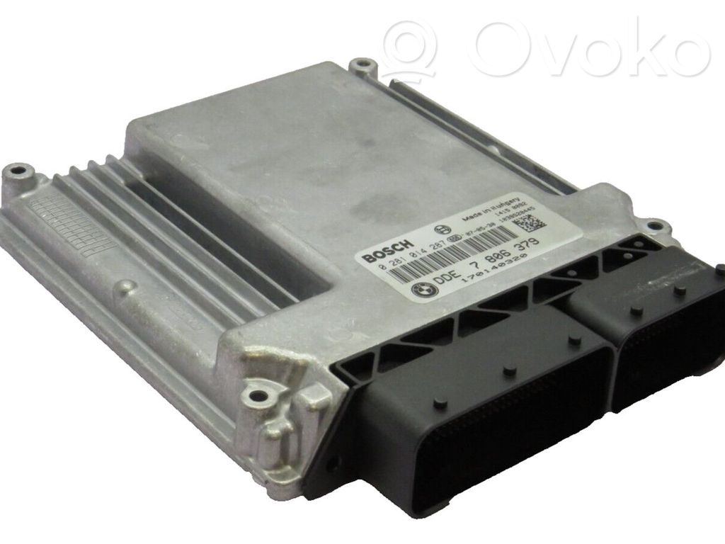 Unidad de control/módulo ECU del motor   DDE7806379,DDE7806379,0281014287