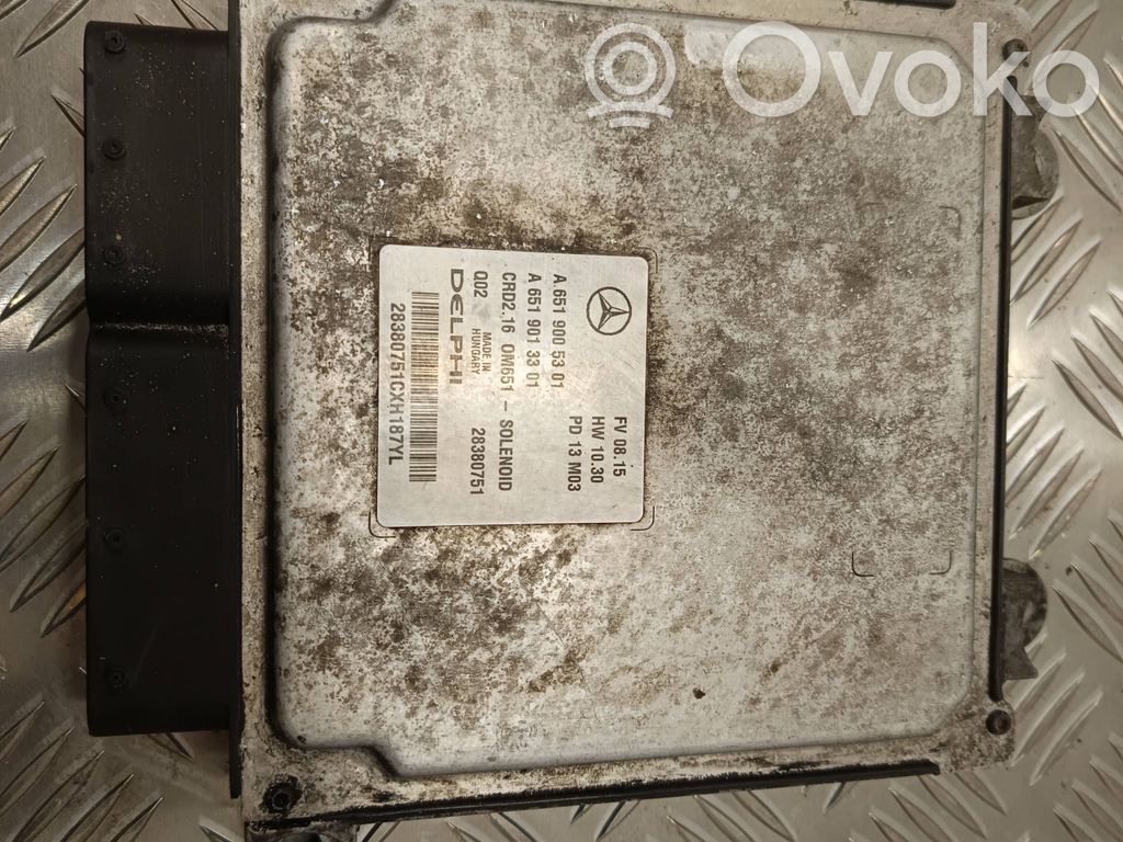 Mercedes-Benz C W204 Engine control unit/module 
