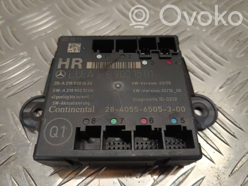 Mercedes-Benz CLS C218 X218 Door control unit/module 