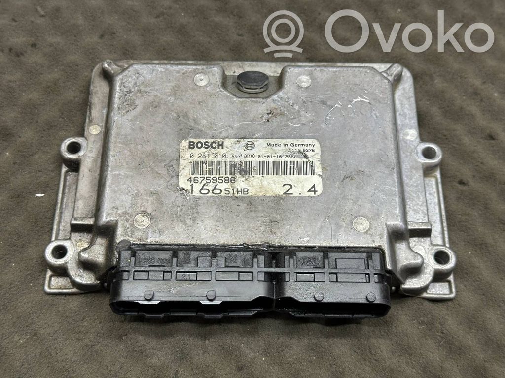 Alfa Romeo 166 Engine control unit/module 