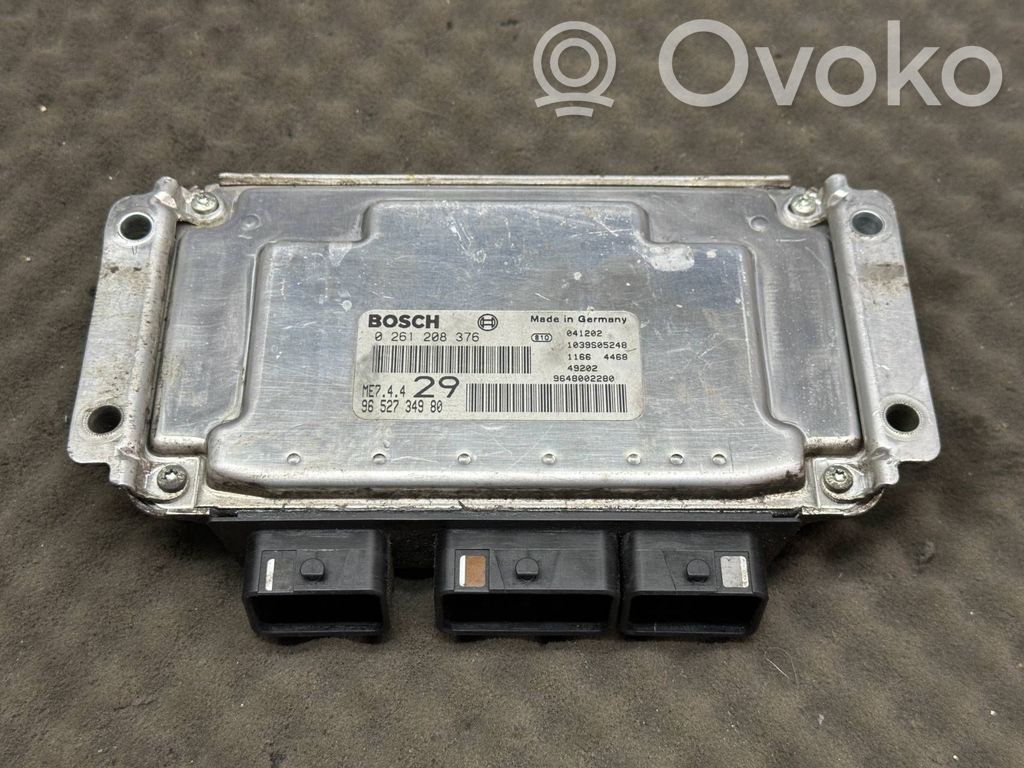 Engine control unit/module   9652734980VV,9652734980,0261208376