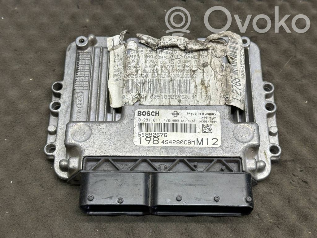 Fiat Bravo Sterownik / Moduł ECU 