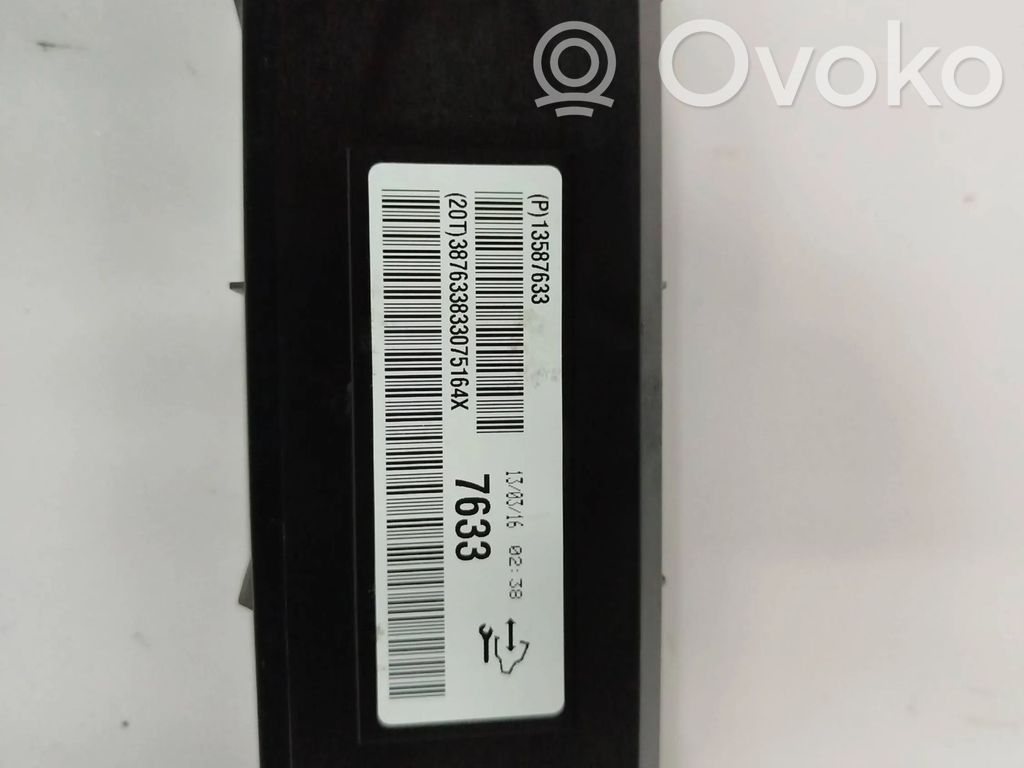 Opel Insignia A Climate control unit 
