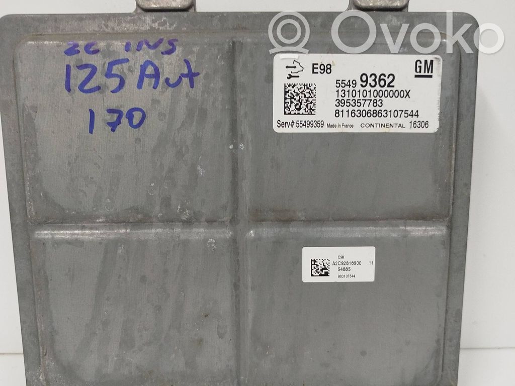 Opel Insignia A Engine control unit/module 