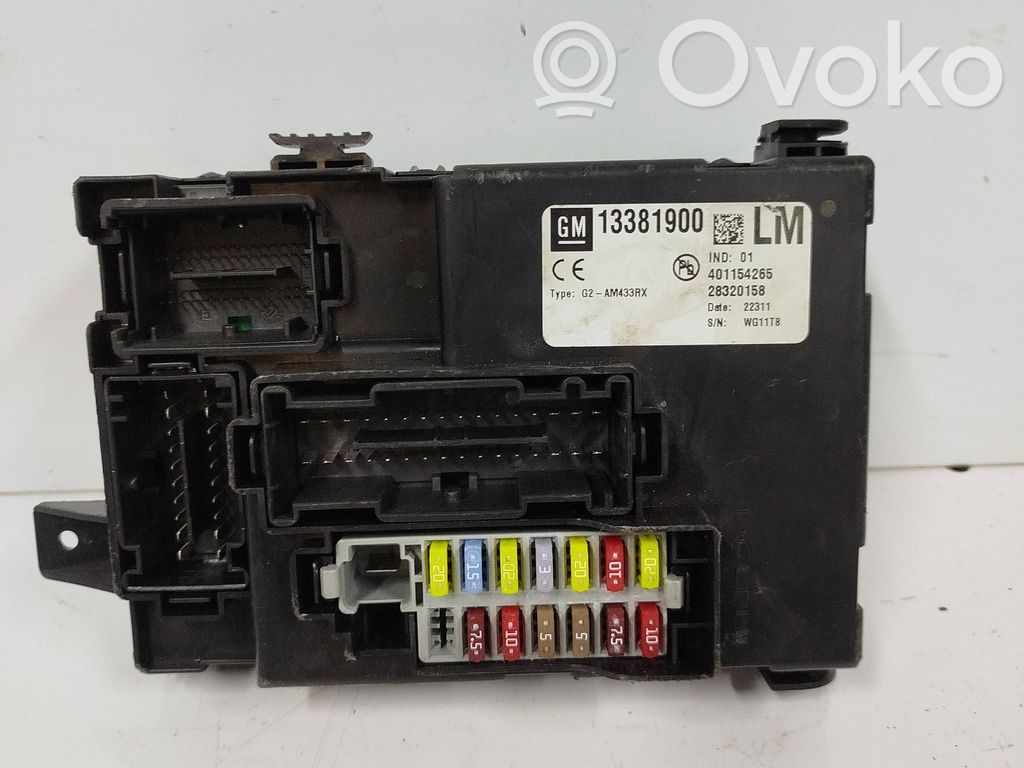 Opel Meriva B Mukavuusmoduuli 