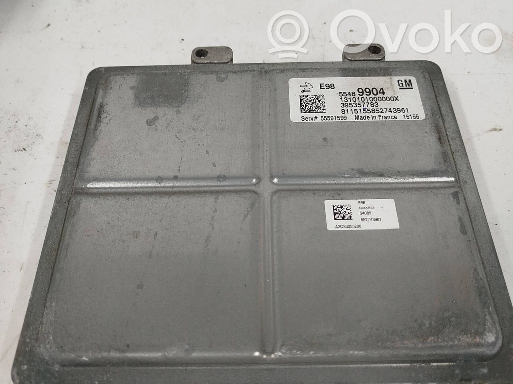 Opel Zafira C Engine control unit/module 
