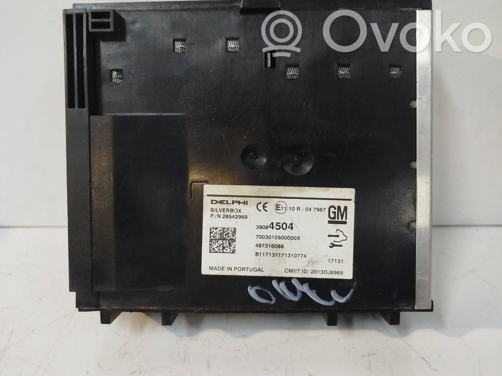 Opel Astra K Unité principale radio / CD / DVD / GPS 