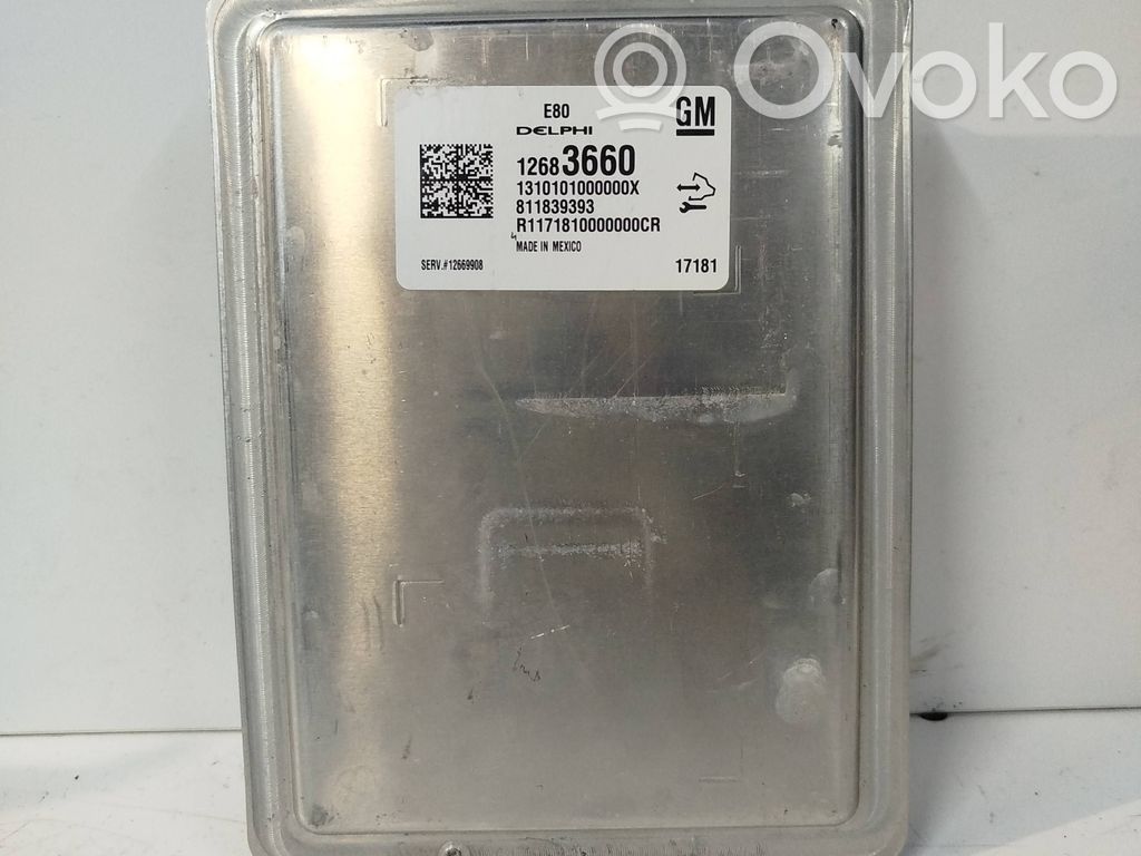Opel Astra K Engine control unit/module 