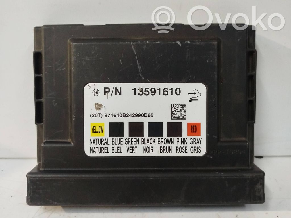 Opel Astra K Module confort 