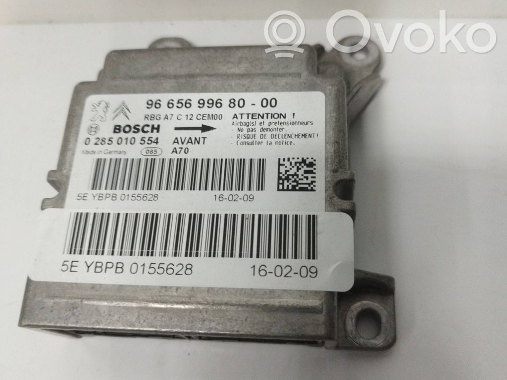 Peugeot 207 Airbag control unit/module 