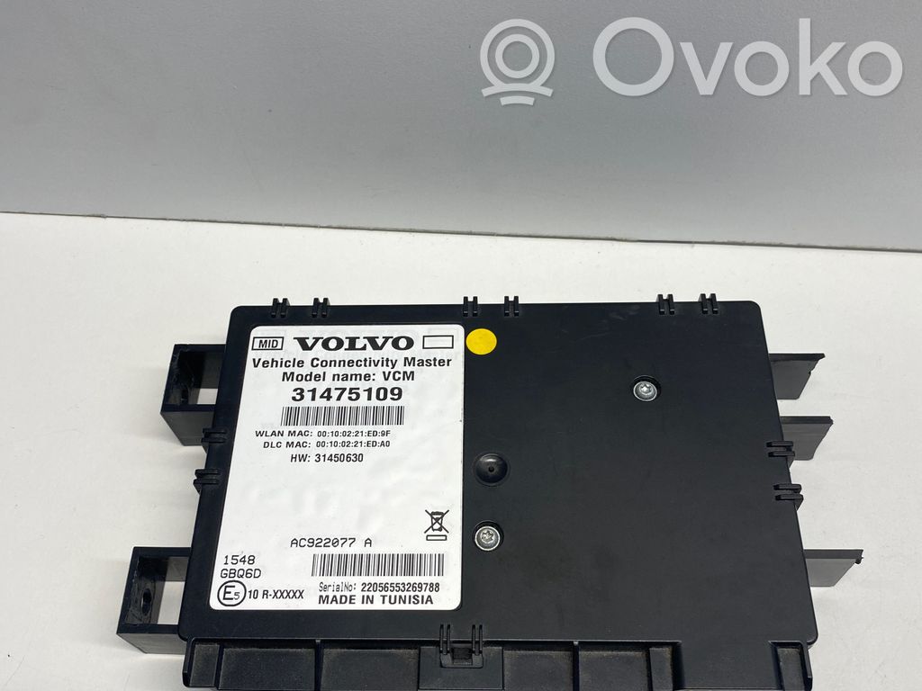 Autres unités de commande / modules   31475109,AC922077A,31450630