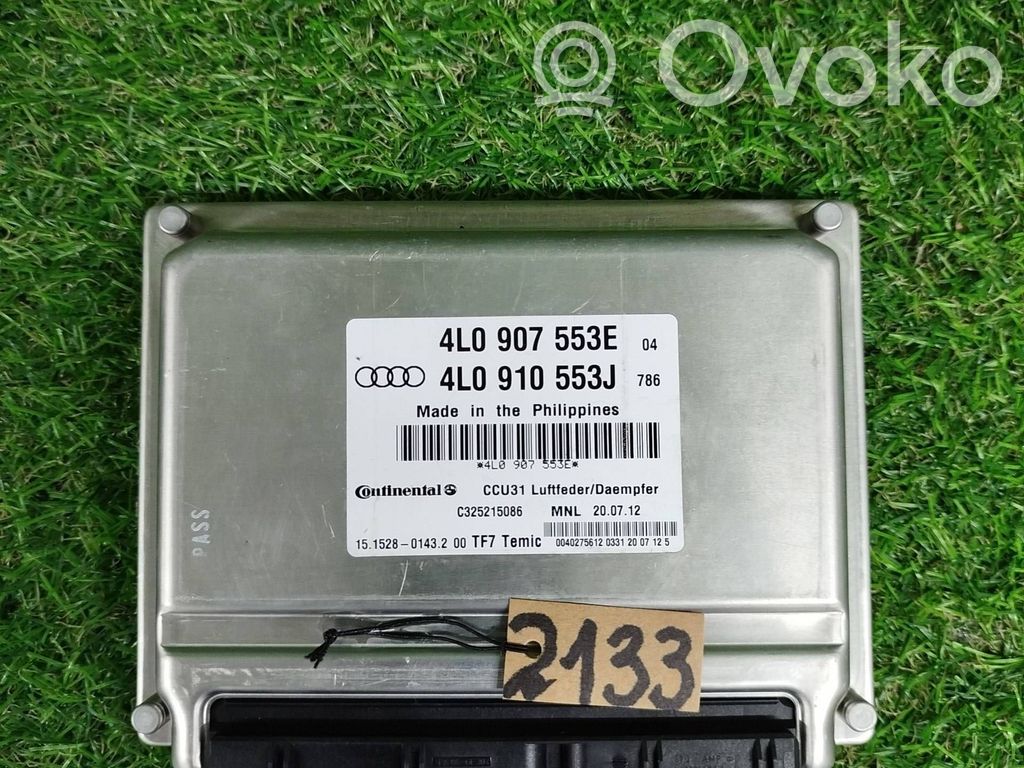 Suspension control unit/module   4L0907553E,4L0910553J