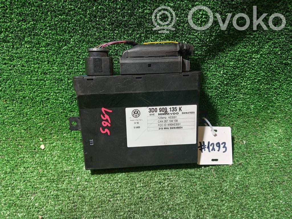 Porsche Cayenne (9PA) Keyless (KESSY) go control unit/module 