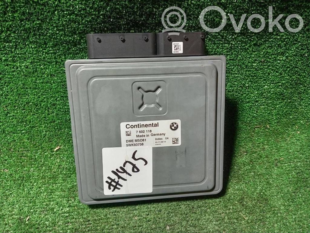 BMW 5 E60 E61 Engine control unit/module 