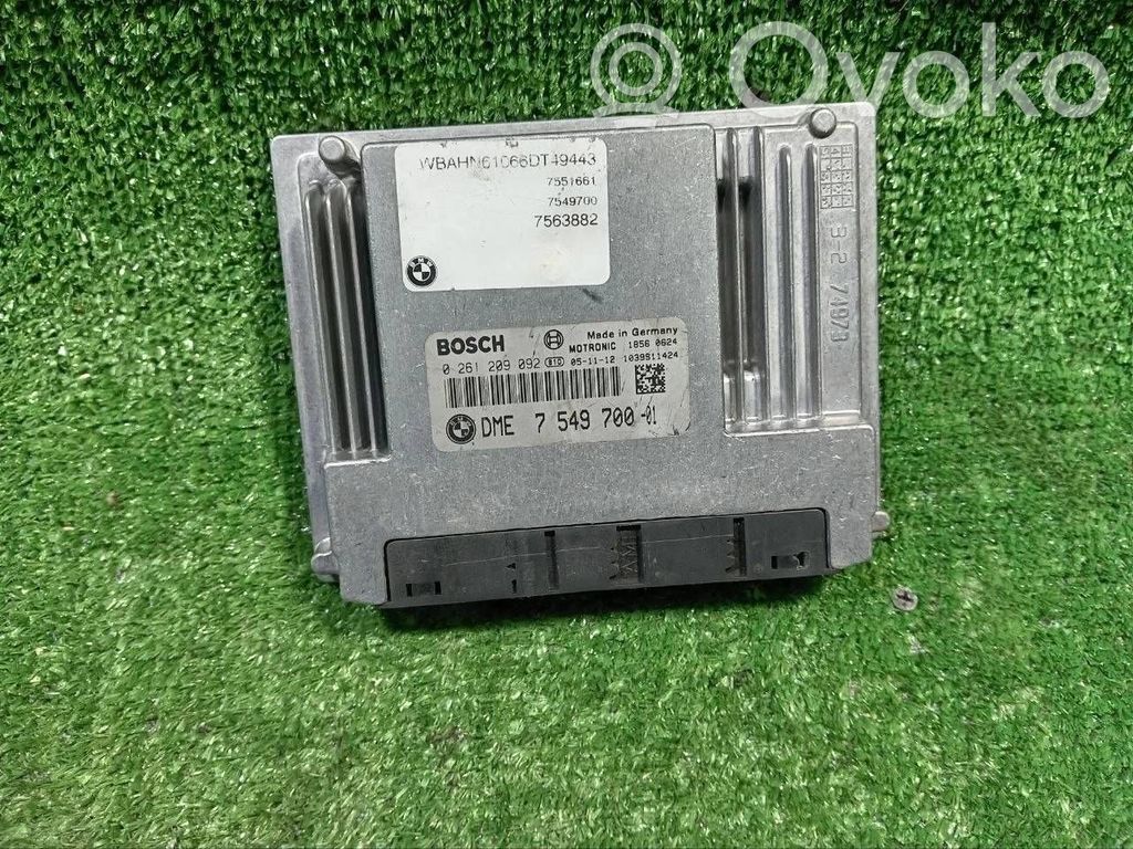 BMW 7 E65 E66 Dzinēja vadības bloks 