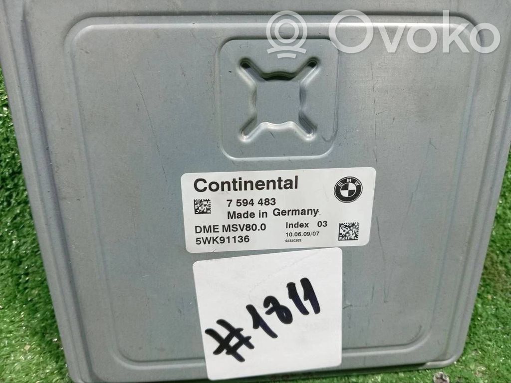 BMW X5 E70 Dzinēja vadības bloks 