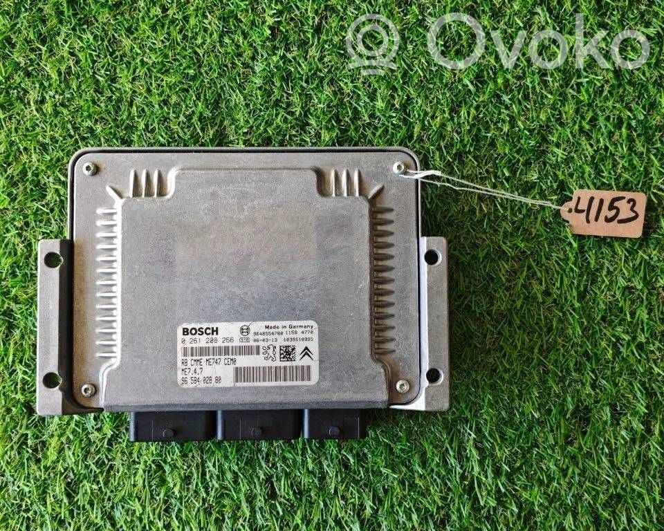 Engine control unit/module   0261208266,9658402880,9648554780