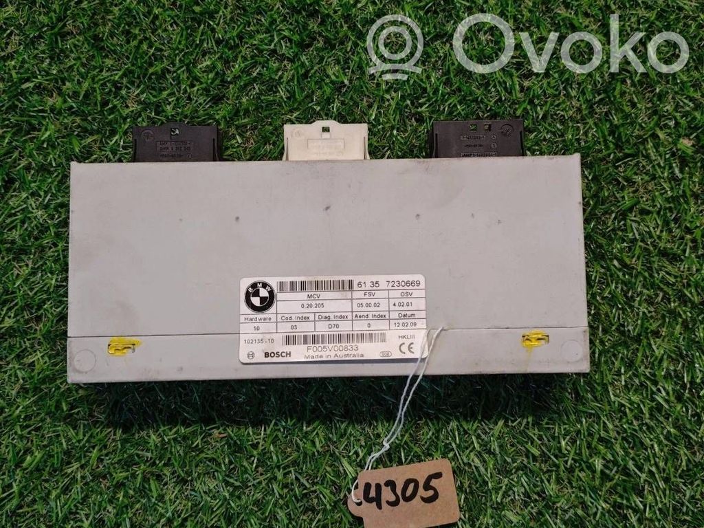 BMW X5 E70 Tailgate/trunk control unit/module 