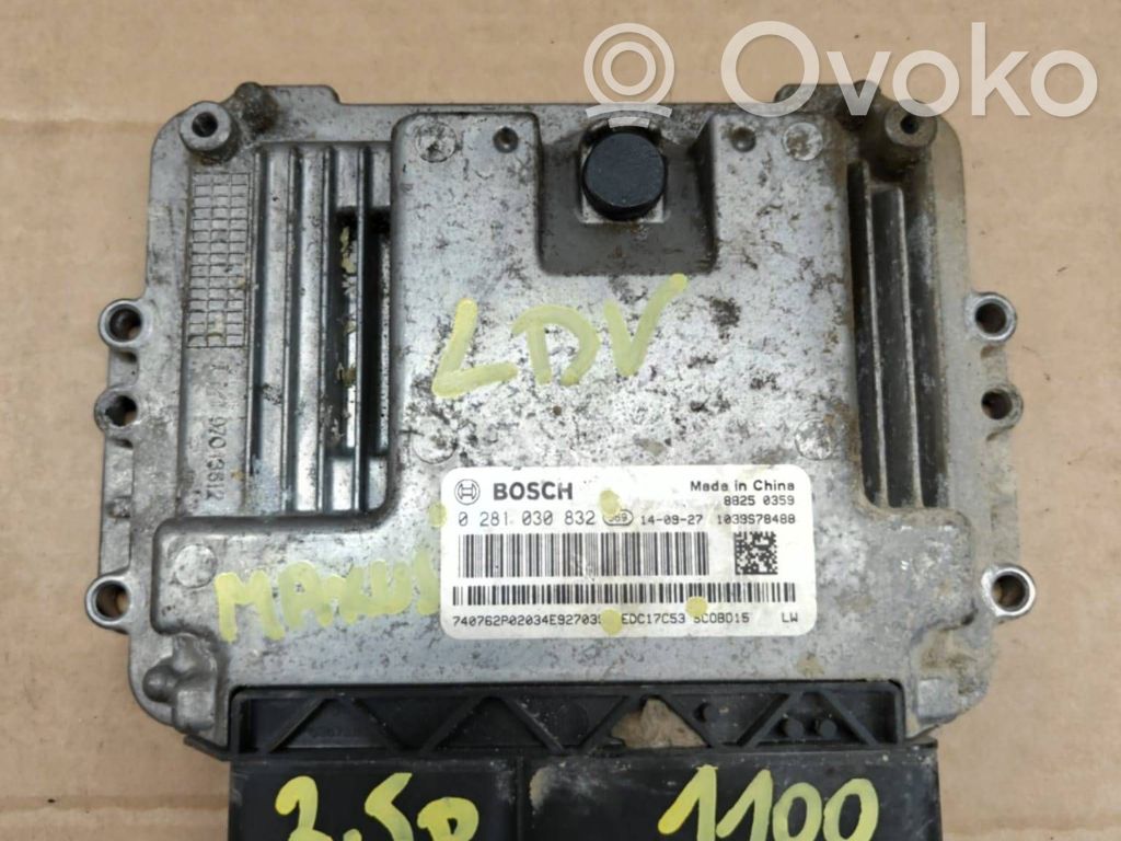 LDV Maxus Engine control unit/module ECU 