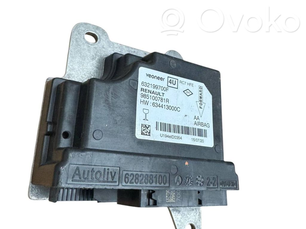 Renault Kadjar Airbag control unit/module 